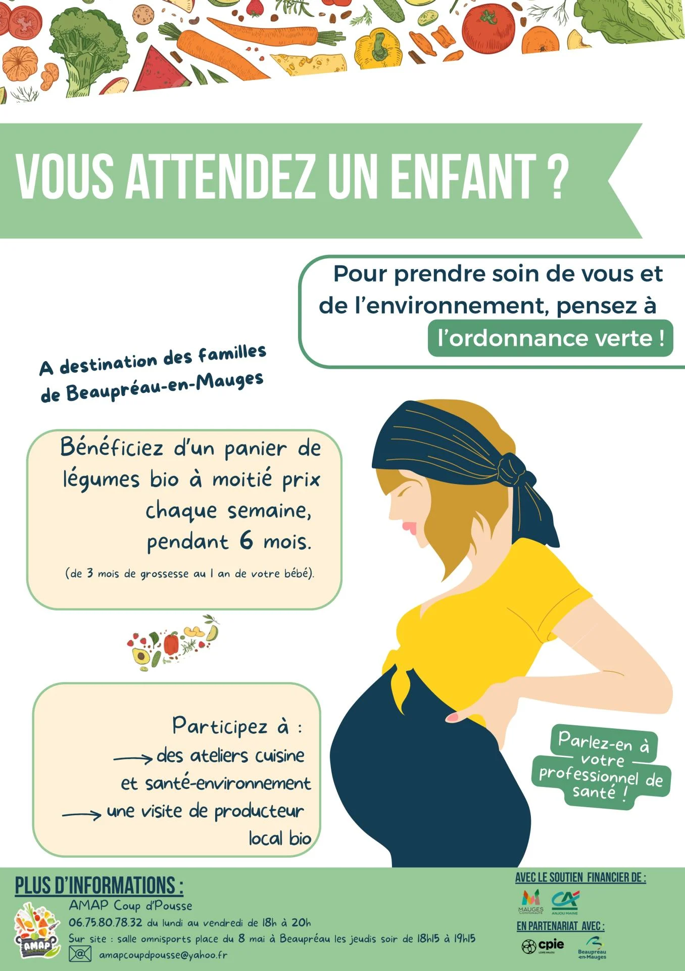Affiche ordonnance verte V6